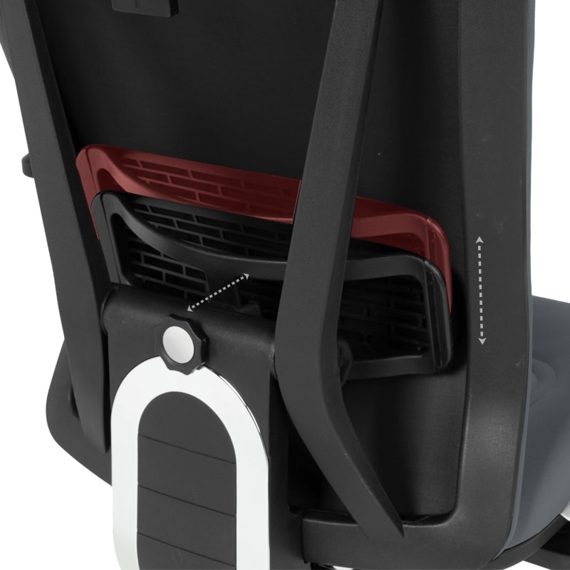 Ергономичен офис стол Carmen COTIA тъмносив